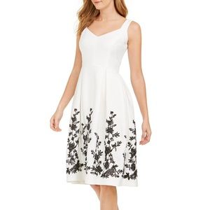 NWT $129 Donna Ricco embroidered sequins dress